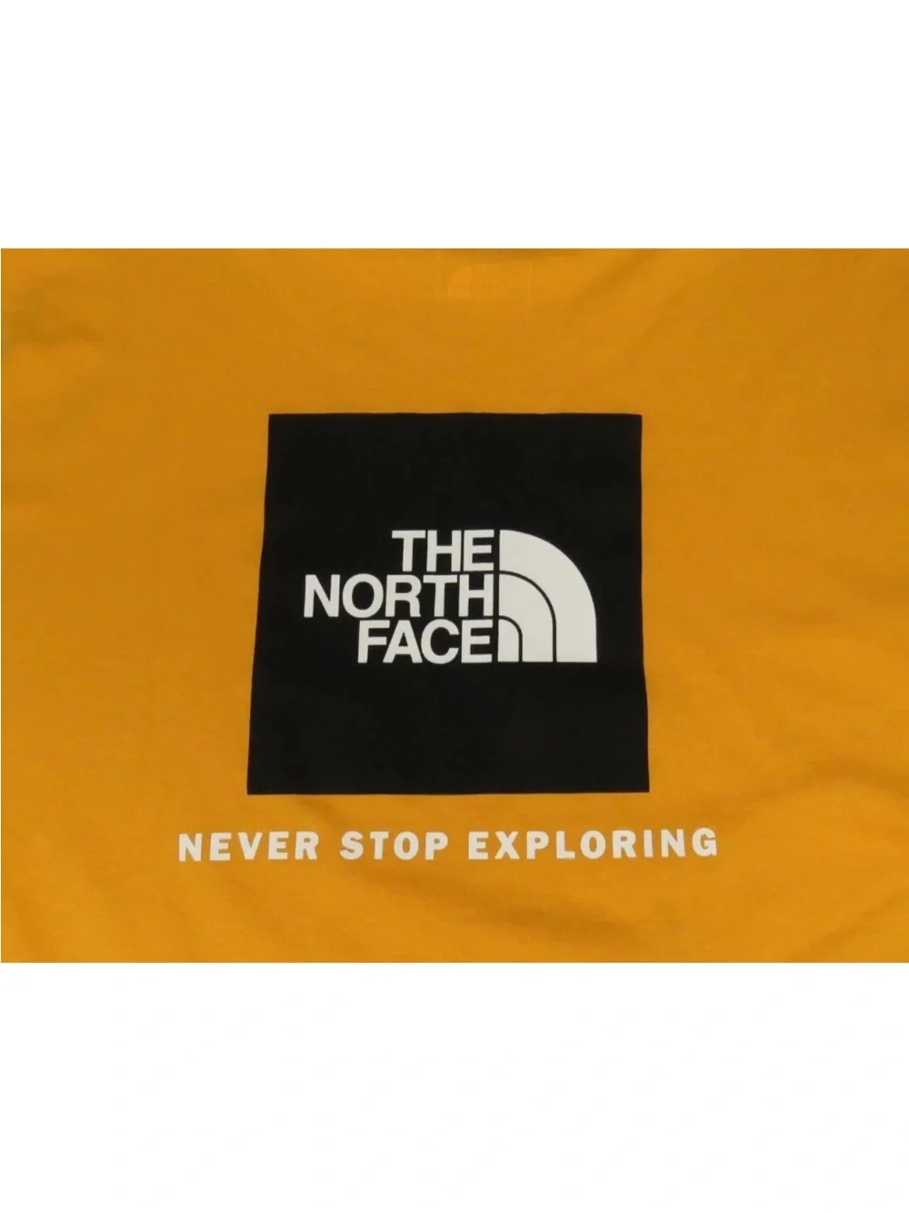 NWOT The North Face TNF Summit Gold Box NSE Short Sleeve Crewneck T Shirt XL